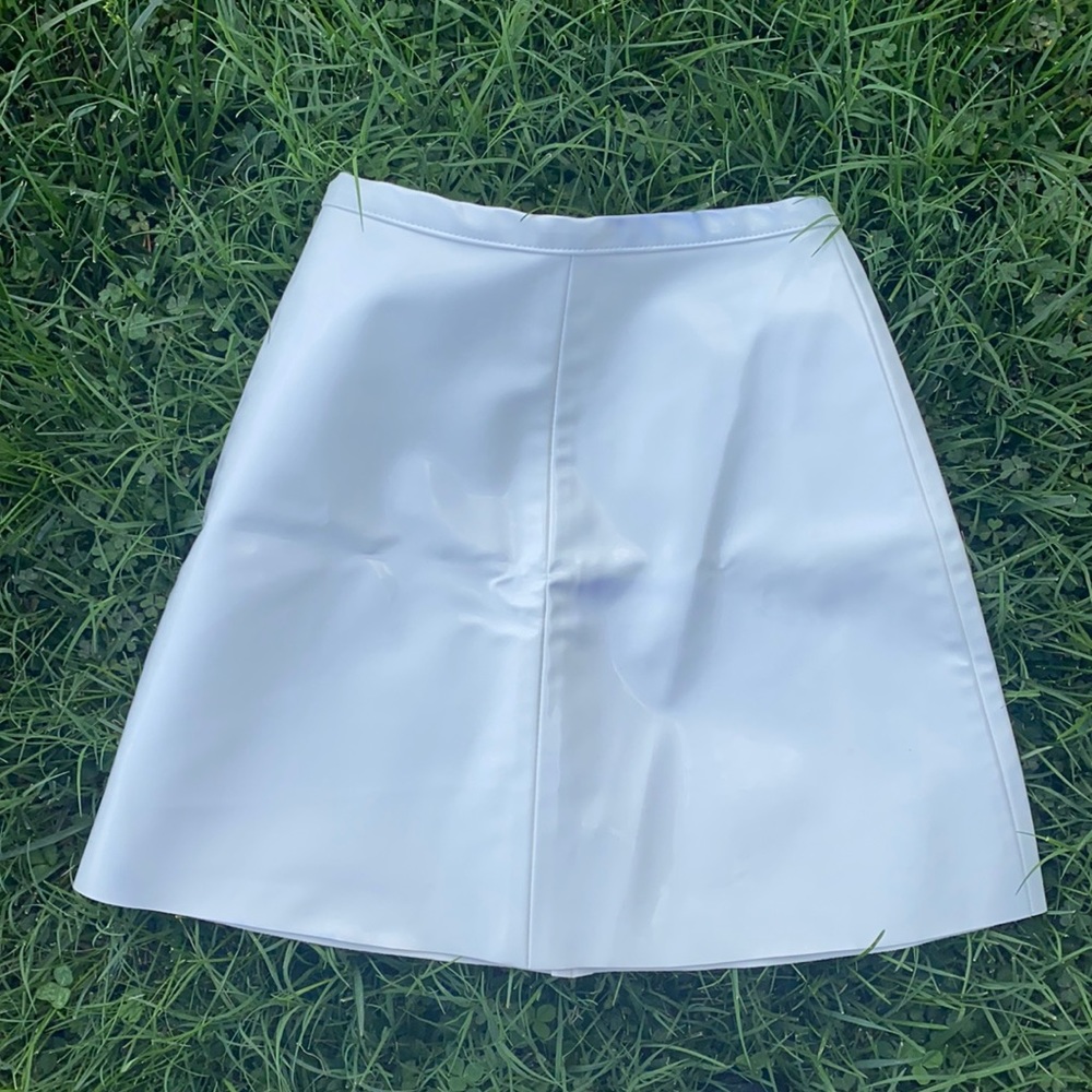 American Apparel PVC A line skirt
